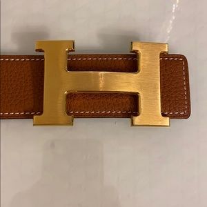 Hermès Men’s 38mm Reversible H belt